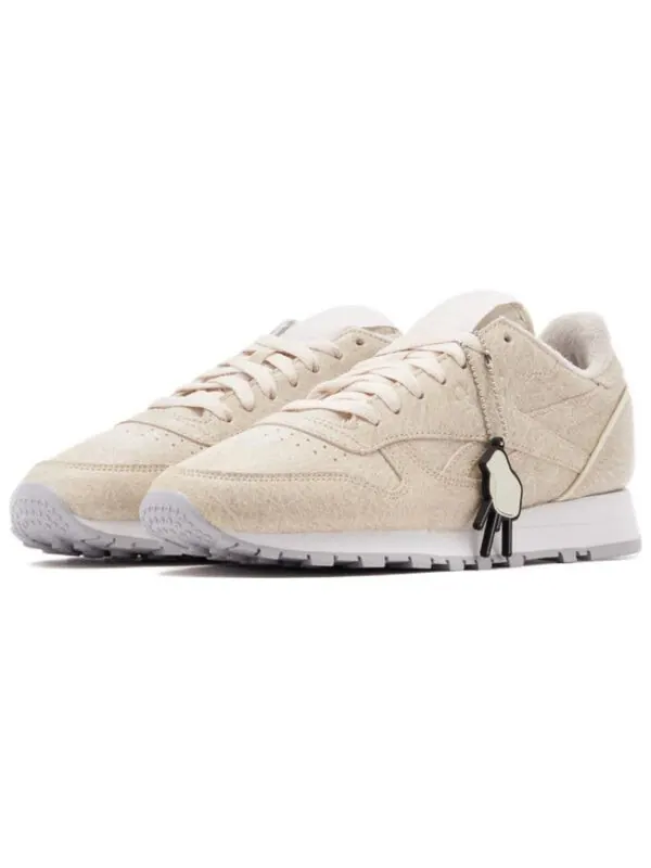 Кроссовки eames office x classic leather 'fiberglass pack - sandtrap' Reebok — изображение 3 из 4, бежевый