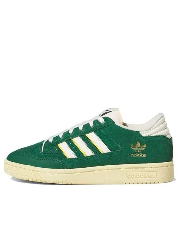 Кроссовки centennial 85 низкие Adidas — изображение 1 из 4, зеленый/кремовый белый