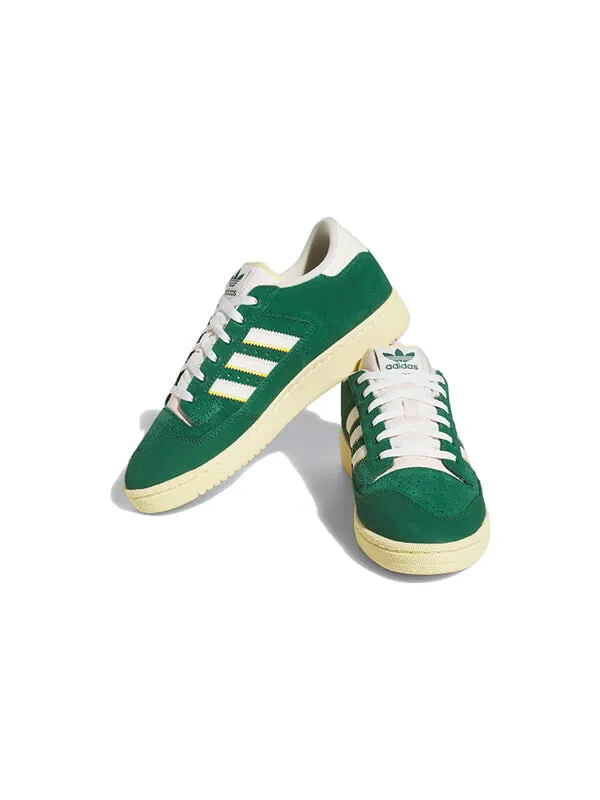 Кроссовки centennial 85 низкие Adidas — изображение 3 из 4, зеленый/кремовый белый