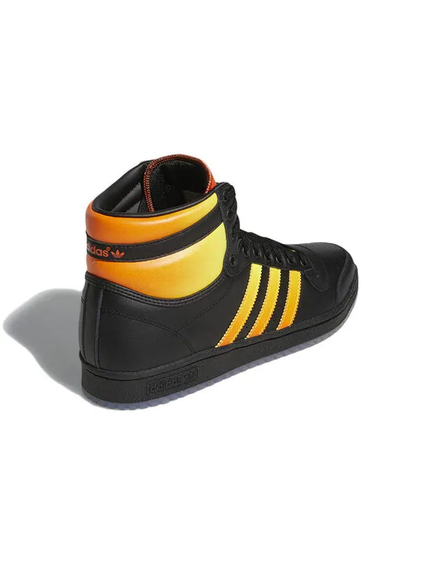 Кроссовки топ десятка высокие Adidas — изображение 4 из 4, черный/желтый/оранжевый