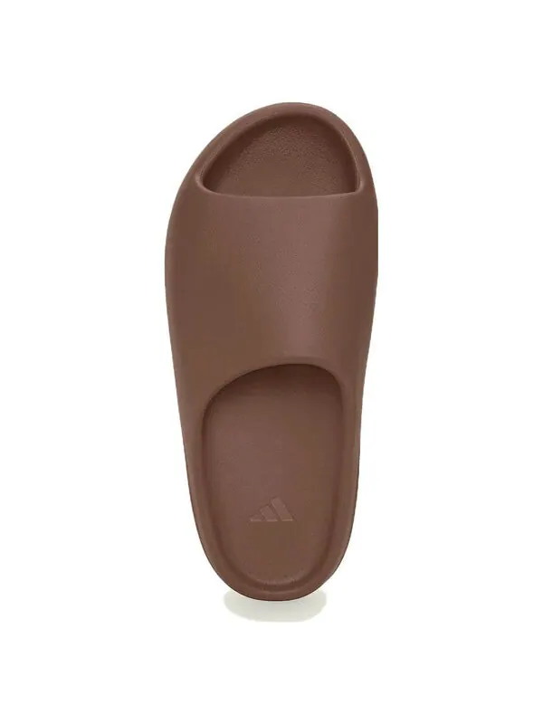 Тапочки yeezy slide 'flax' Adidas — изображение 4 из 4, бежевый