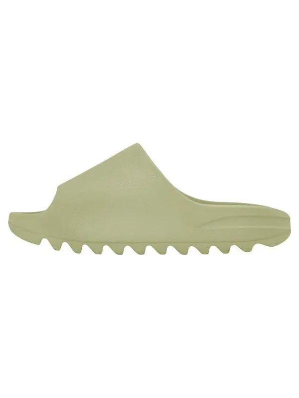 Тапочки yeezy slide 'resin' Adidas — изображение 2 из 4, зеленый