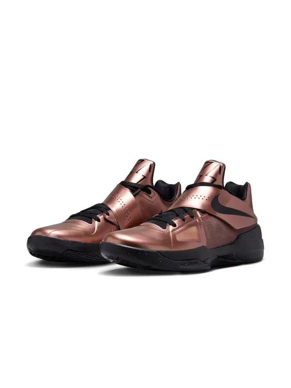 Кроссовки kd 4 'christmas' 2024 Nike — изображение 3 из 4, металлик/черный