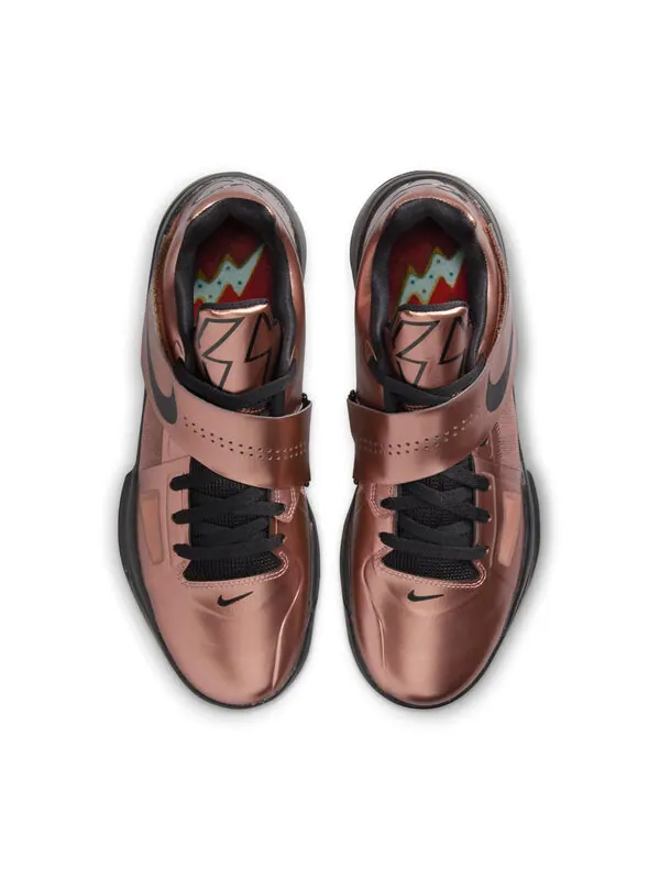 Кроссовки kd 4 'christmas' 2024 Nike — изображение 4 из 4, металлик/черный
