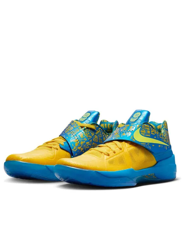Кроссовки kd 4 Nike — изображение 3 из 4, желтый