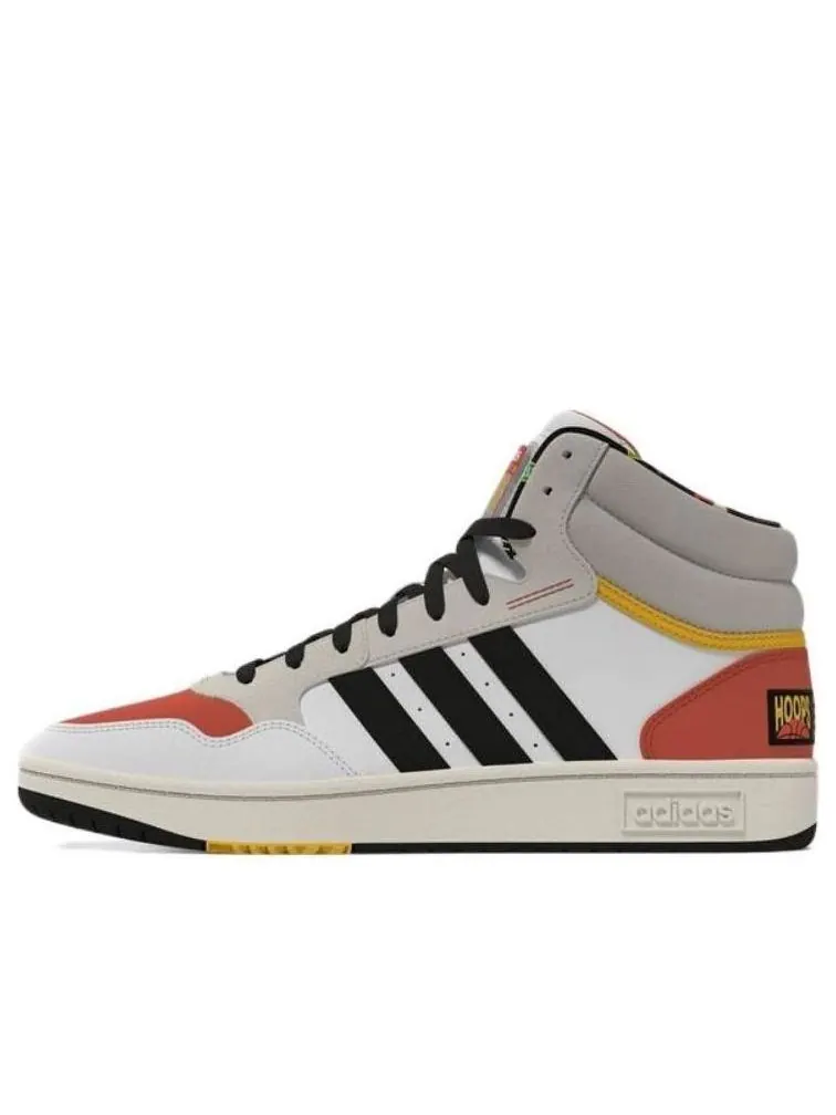 Кроссовки JF x adidas Hoops 3.0 Mid 'White Multicolor' — изображение 1 из 6, белый