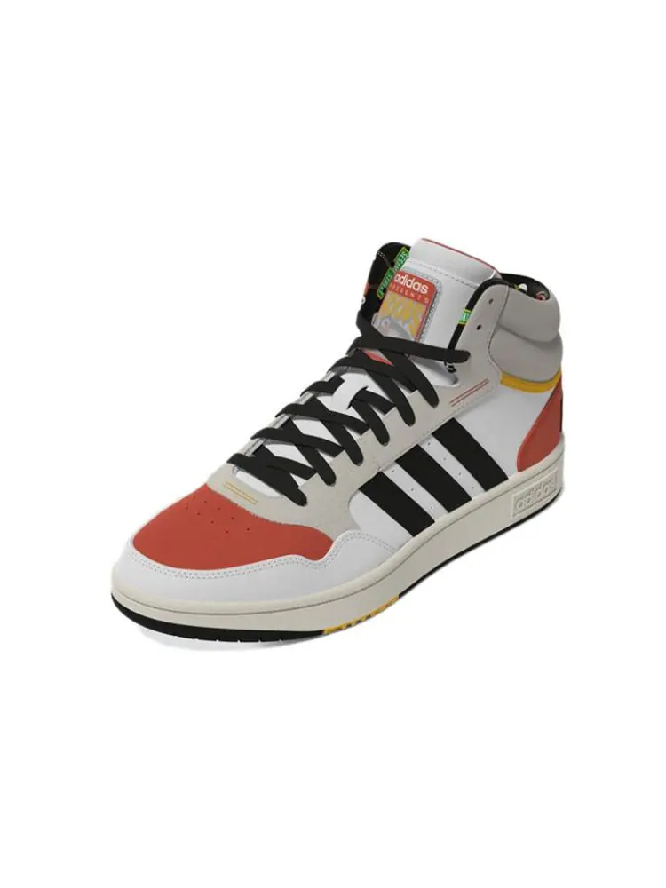 Кроссовки JF x adidas Hoops 3.0 Mid 'White Multicolor' — изображение 3 из 6, белый