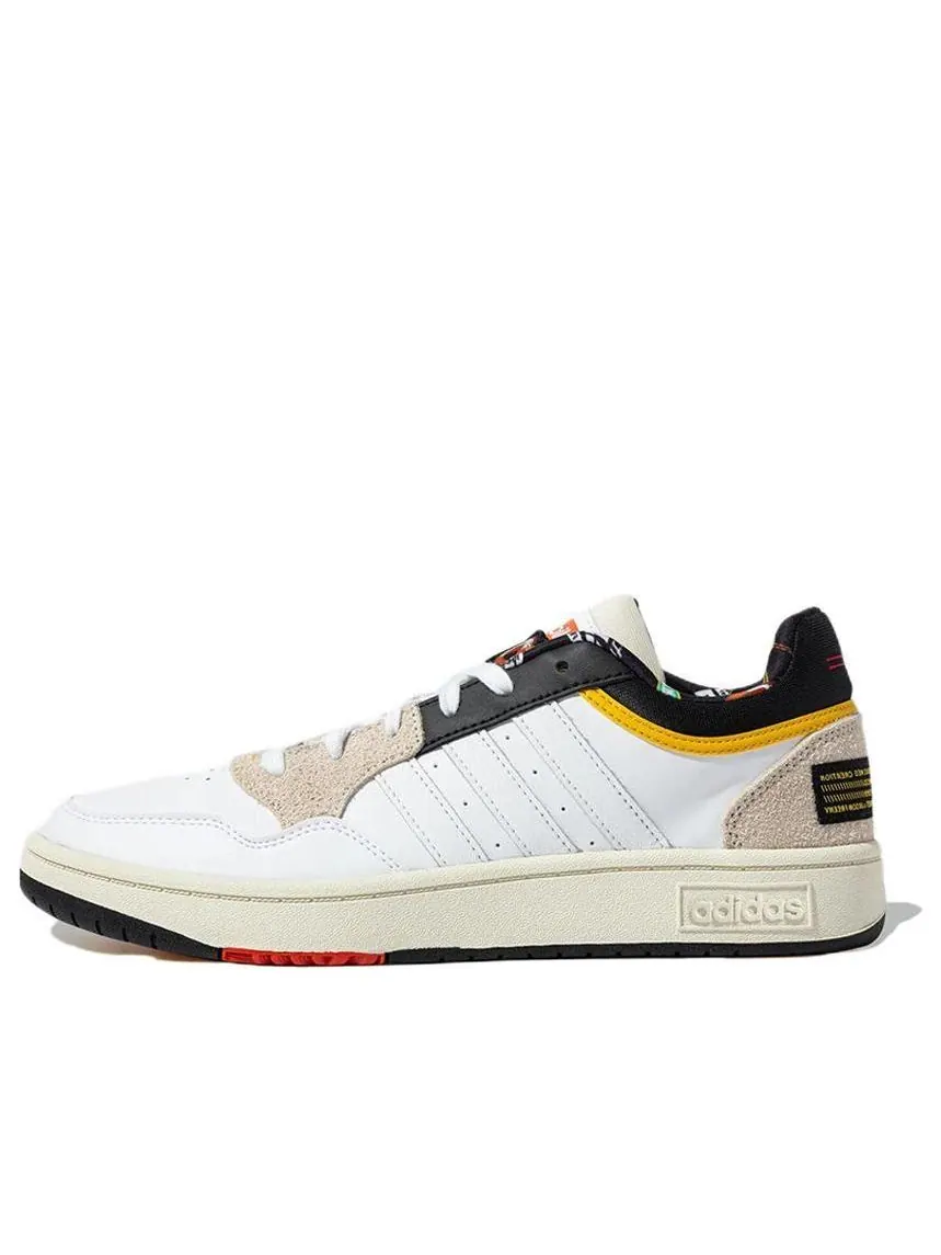 Кроссовки adidas x Sesame Street x JF NEO HOOPS 3.0 'White Black Beige' — изображение 1 из 6, белый