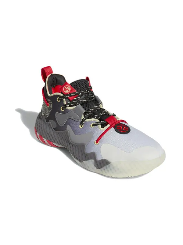 Кроссовки Harden Vol. 6 Adidas — изображение 3 из 4, белый/серый/красный