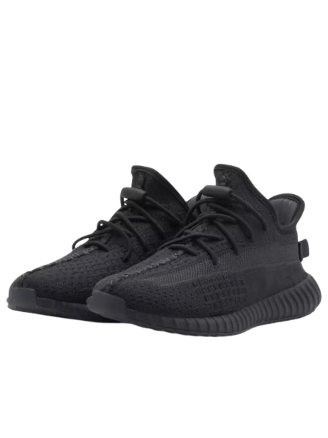 Кроссовки (GS) adidas Yeezy Boost 350 V2 'Onyx' — изображение 2 из 4, черный