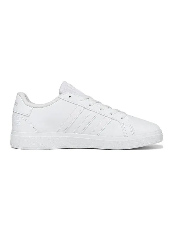 Кроссовки grand court base 2.0 Adidas — изображение 2 из 4, белый/белый/серый