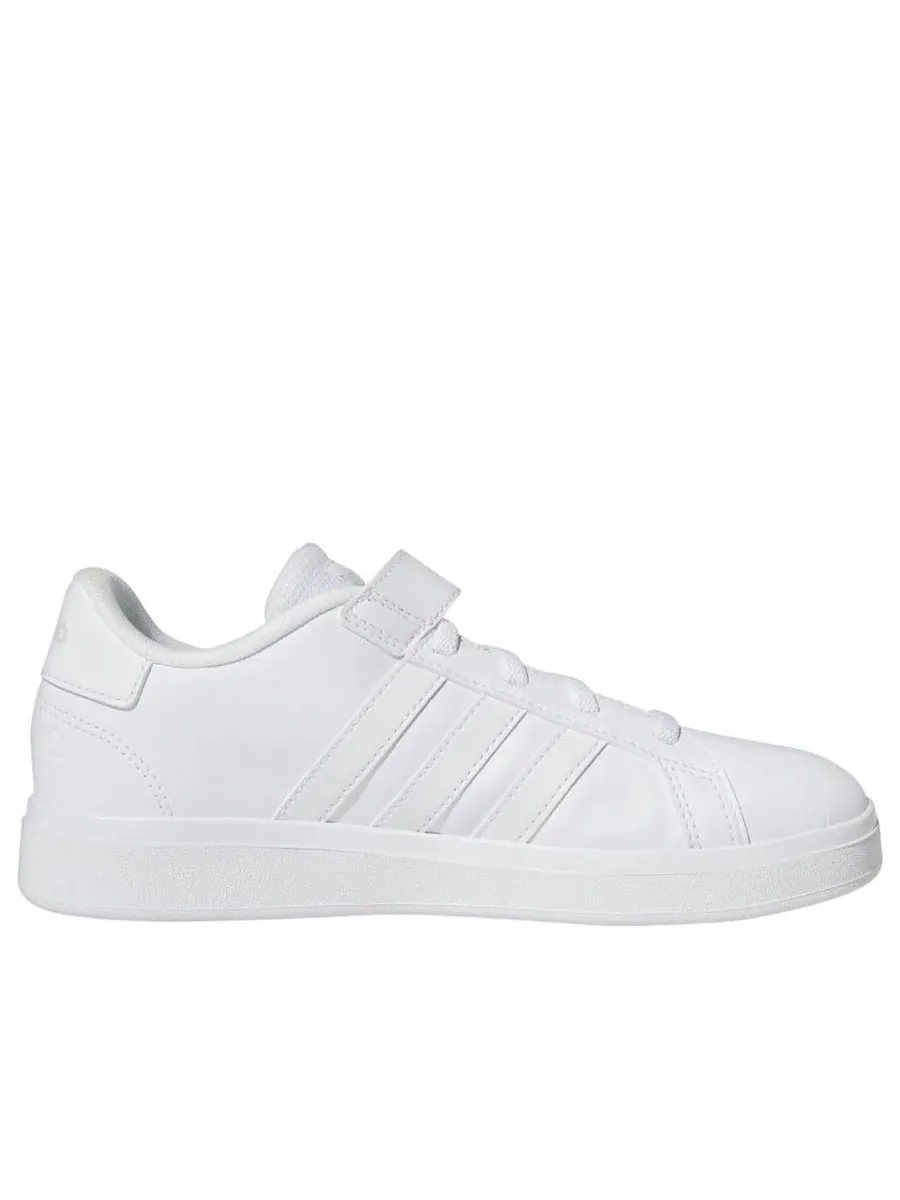 Кроссовки (PS) adidas Grand Court 'White' — изображение 2 из 5, белый