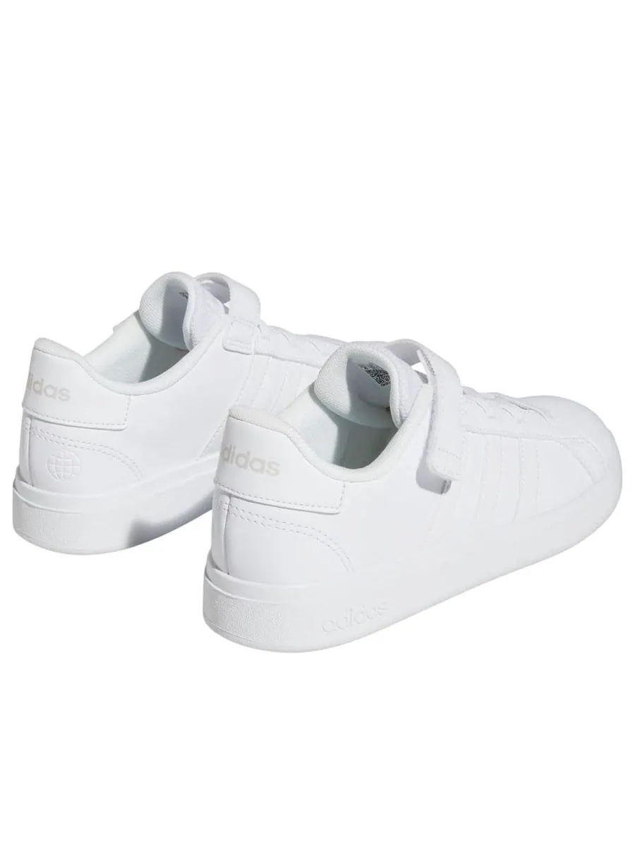 Кроссовки (PS) adidas Grand Court 'White' — изображение 3 из 5, белый