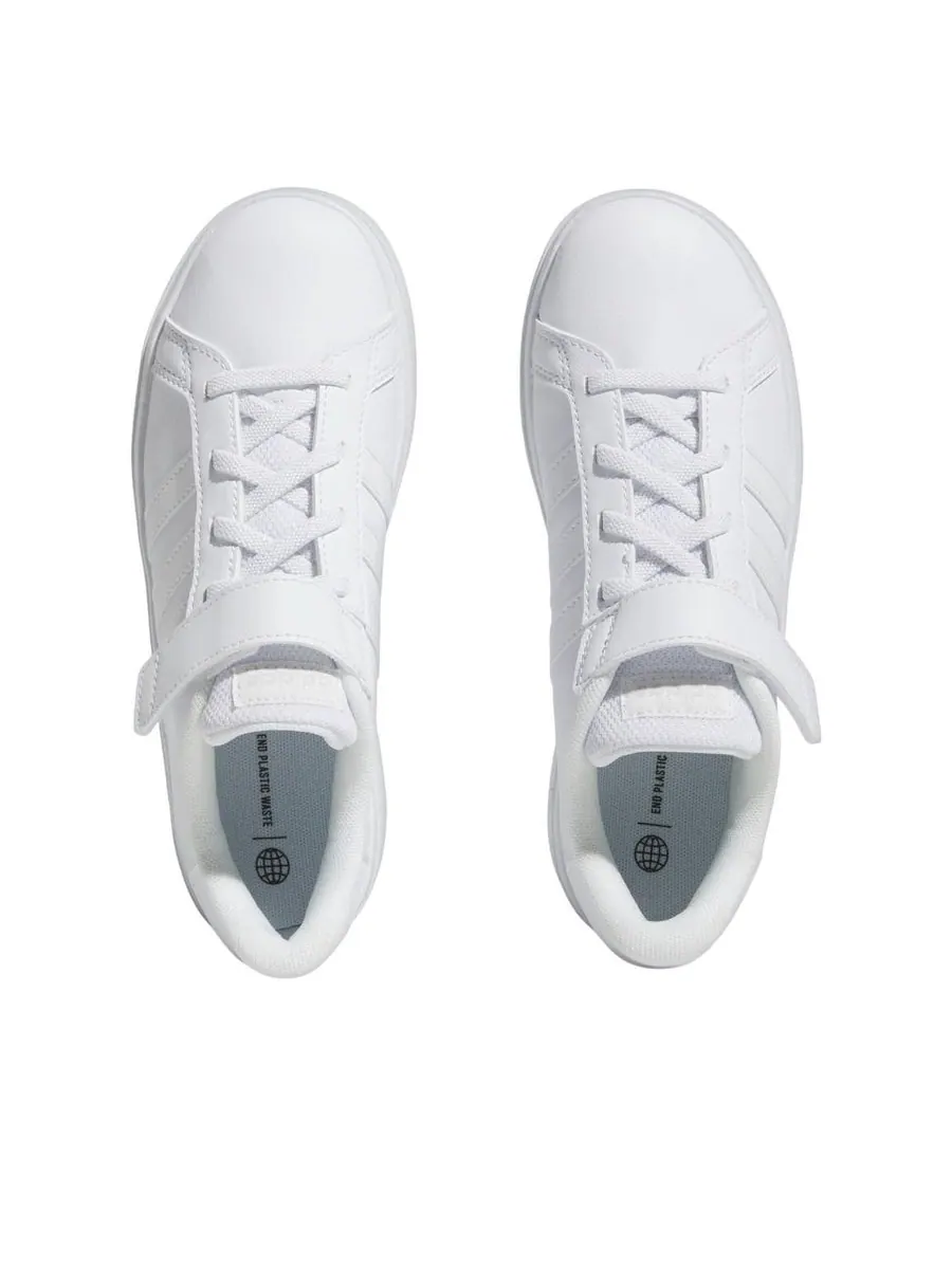 Кроссовки (PS) adidas Grand Court 'White' — изображение 4 из 5, белый