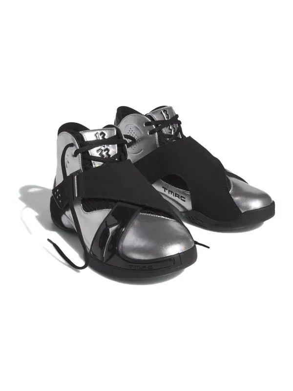 Кроссовки t mac 5 баскетбольные кроссовки Adidas — изображение 2 из 4, черный/серебристый
