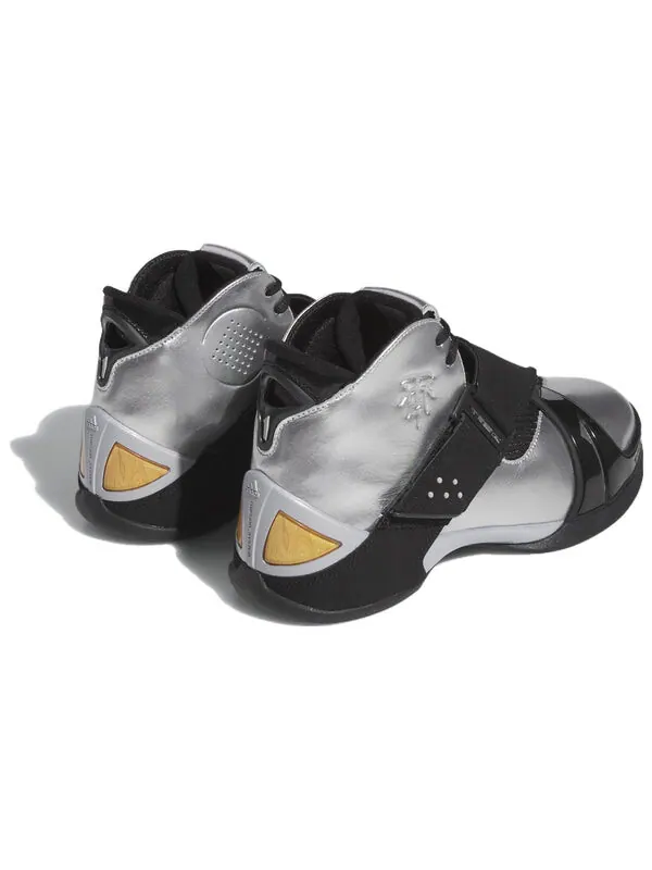 Кроссовки t mac 5 баскетбольные кроссовки Adidas — изображение 4 из 4, черный/серебристый