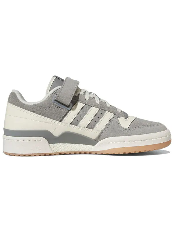 Кроссовки originals forum low shoes 'charcoal solid grey / cream white' Adidas — изображение 2 из 4
