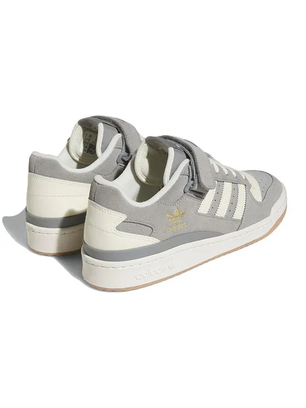 Кроссовки originals forum low shoes 'charcoal solid grey / cream white' Adidas — изображение 4 из 4
