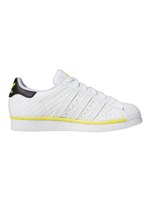 Кроссовки оригиналы суперзвезда Adidas — изображение 2 из 4, белый/желтый