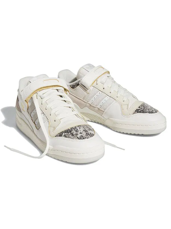 Кроссовки оригиналы форум 84 низкие Adidas — изображение 3 из 4, белый/серый/белый