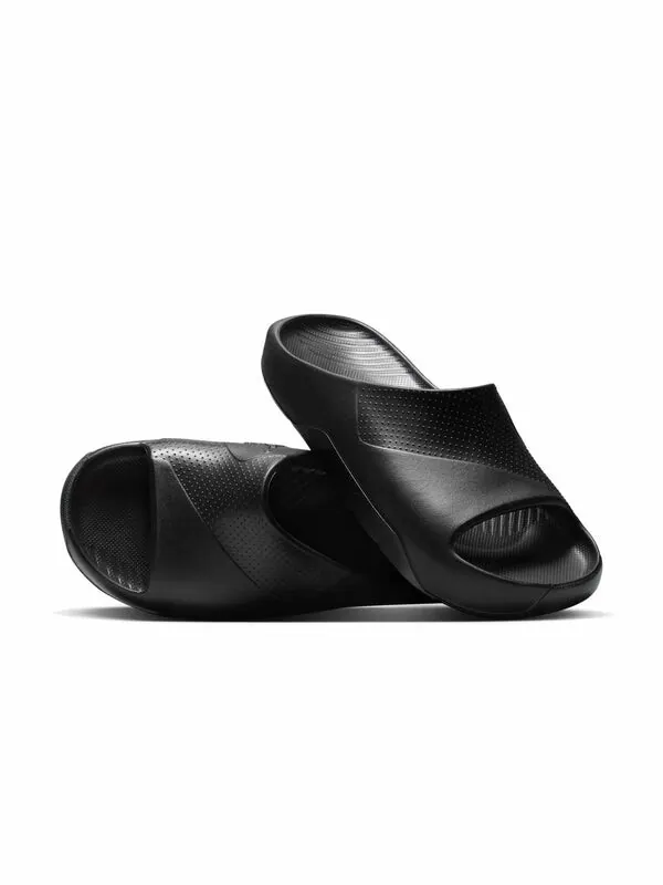 Тапочки post slides 'black' Air Jordan — изображение 3 из 4, черный/черный