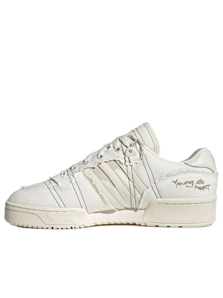 Кроссовки adidas Rivalry Low 'White Grey' — изображение 1 из 5, белый