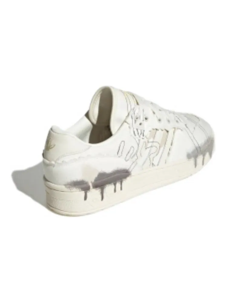 Кроссовки adidas Rivalry Low 'White Grey' — изображение 4 из 5, белый