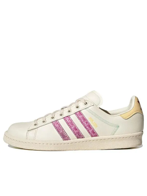 Кроссовки кампус колам Adidas — изображение 1 из 4, кремовый белый/оранжевый