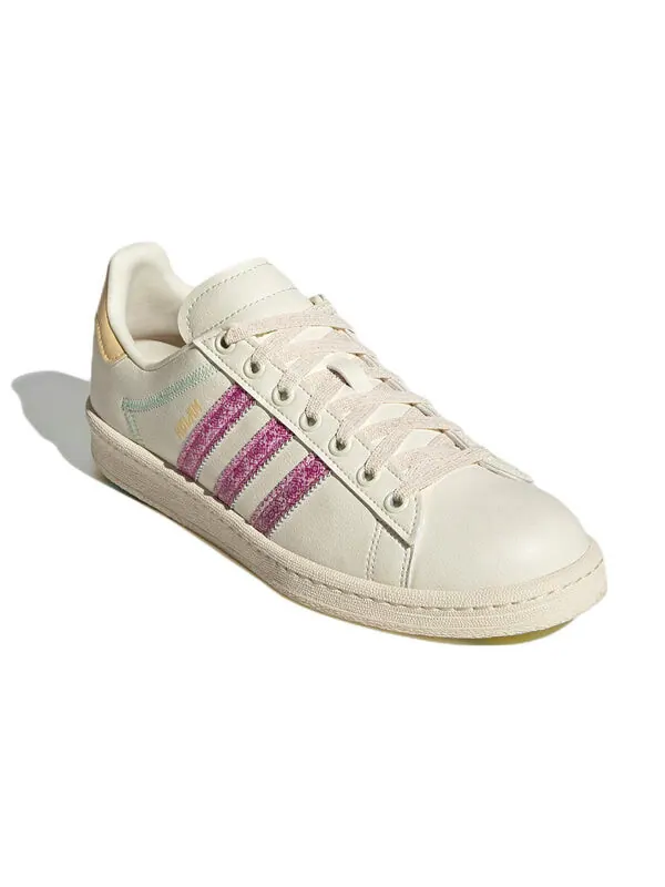 Кроссовки кампус колам Adidas — изображение 3 из 4, кремовый белый/оранжевый