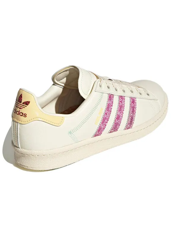 Кроссовки кампус колам Adidas — изображение 4 из 4, кремовый белый/оранжевый