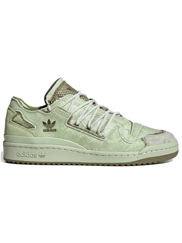 Кроссовки форум 84 низкие Adidas — изображение 2 из 4, зеленый