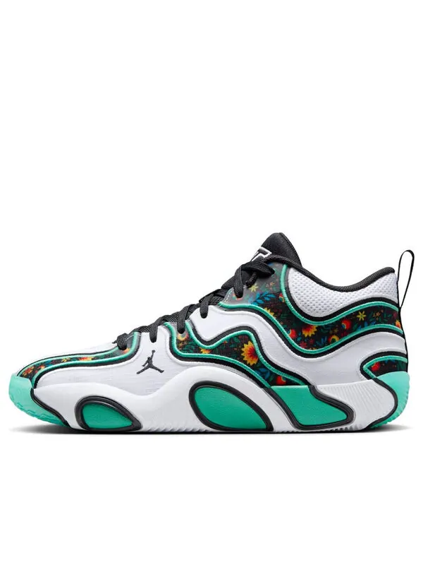 Кроссовки татум 3 Air Jordan — изображение 1 из 4, белый/черный/зеленый