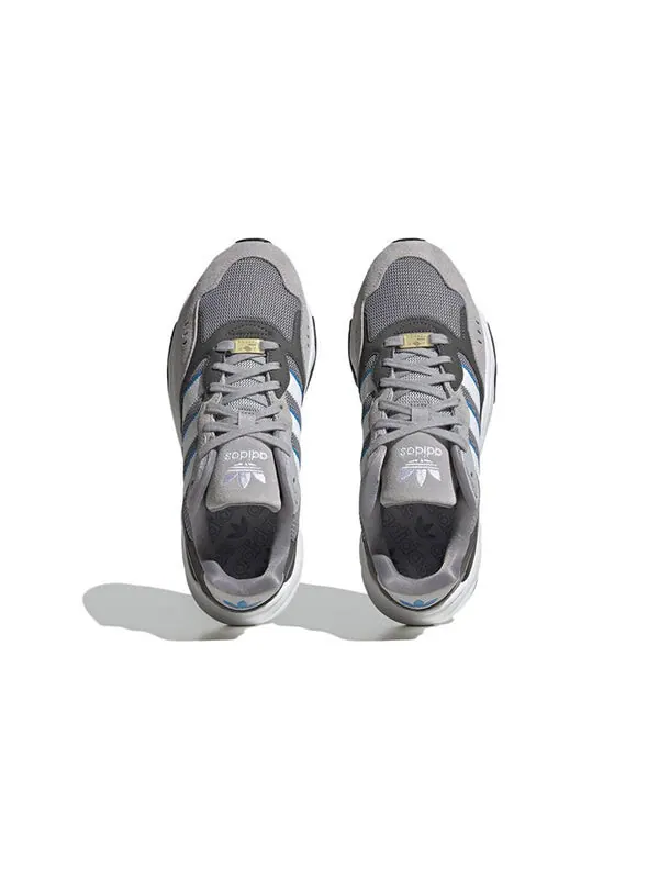 Кроссовки оригинал ретро f90 Adidas — изображение 4 из 4, серый/черный/синий