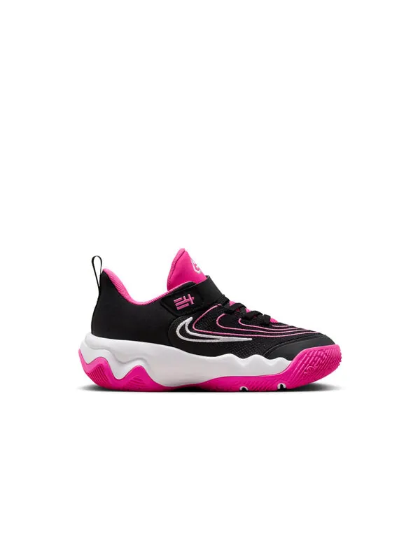 Кроссовки giannis immortality 4 'black laser fuchsia white' Nike — изображение 2 из 4, черный//белый