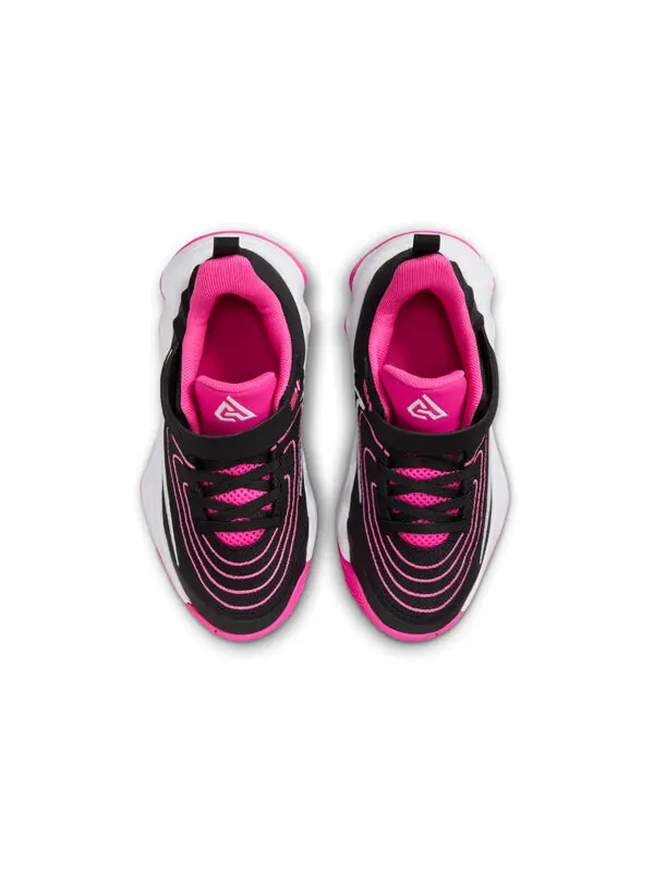 Кроссовки giannis immortality 4 'black laser fuchsia white' Nike — изображение 4 из 4, черный//белый