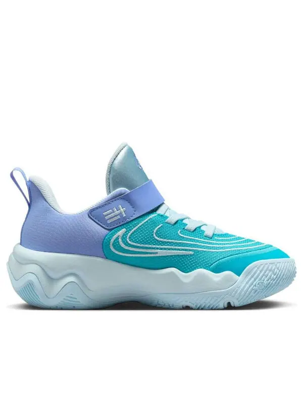 Кроссовки giannis immortality 4 'dusty cactus royal pulse' Nike — изображение 2 из 4, зеленый/белый