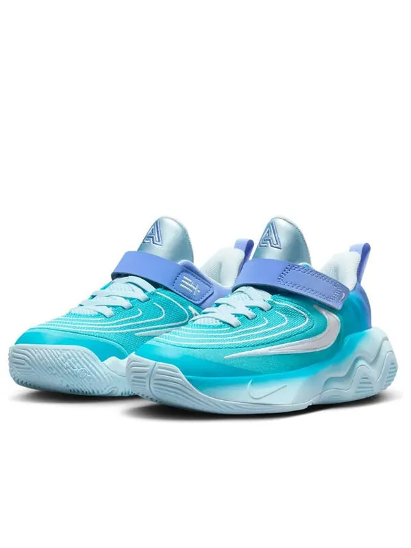 Кроссовки giannis immortality 4 'dusty cactus royal pulse' Nike — изображение 3 из 4, зеленый/белый
