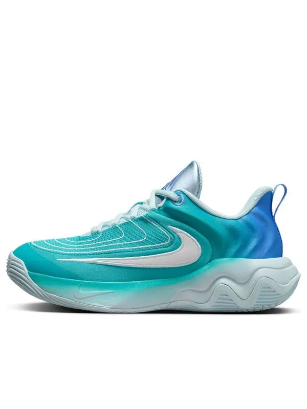 Кроссовки giannis immortality 4 'dusty cactus royal pulse' Nike — изображение 1 из 4, зеленый/белый