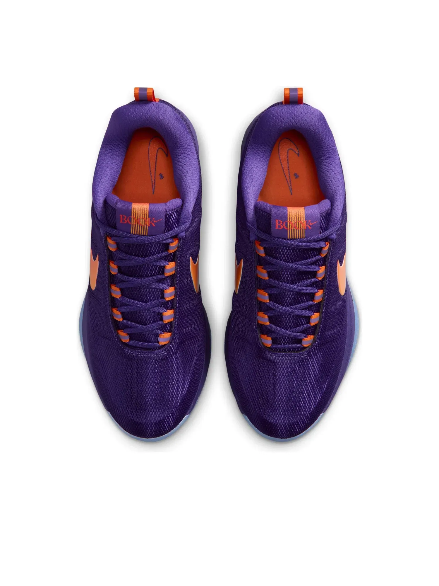 Мужские кроссовки с верхом из синтетики Nike Book 2 Sunburst — изображение 2 из 6, фиолетовый