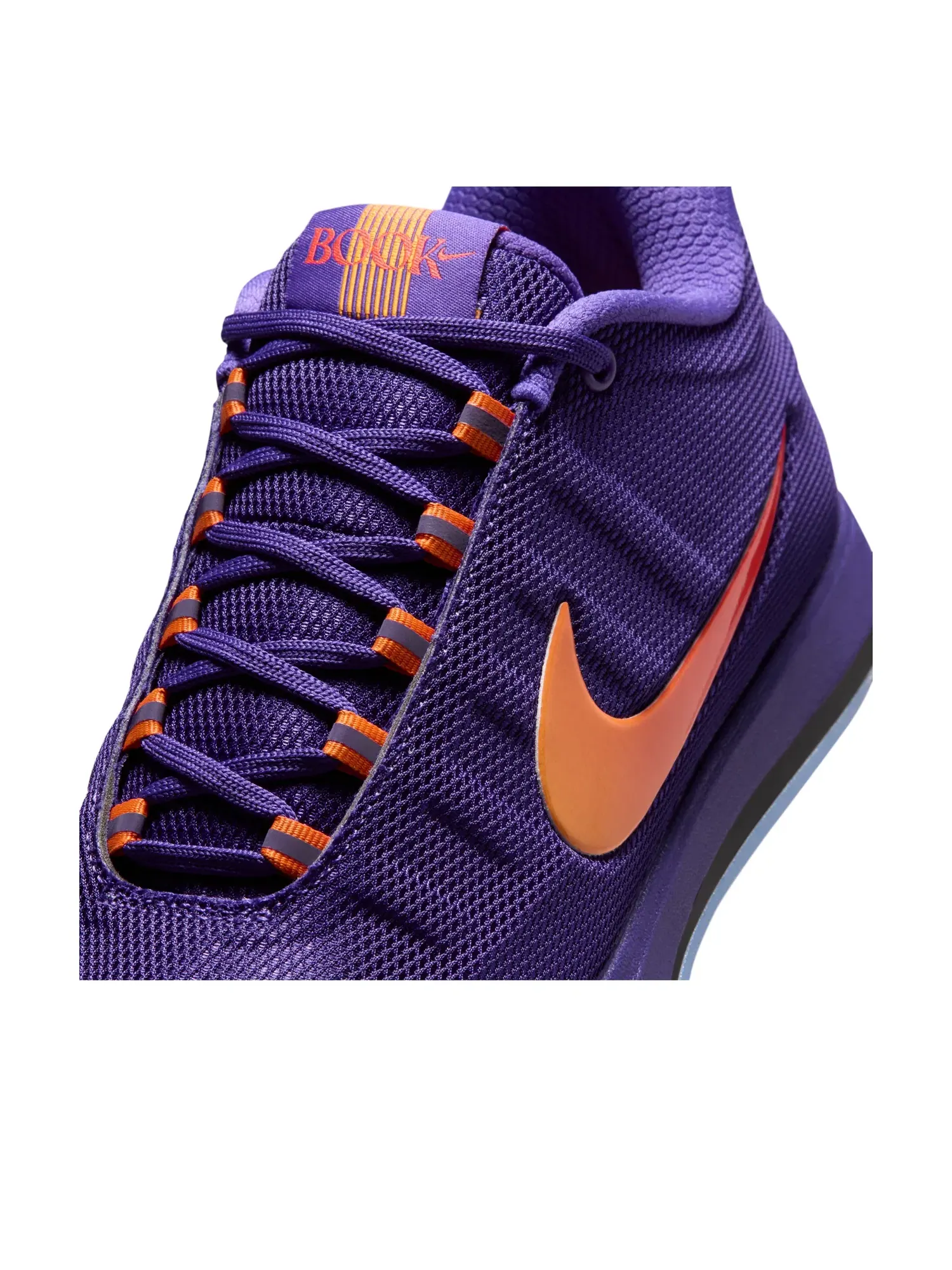 Мужские кроссовки с верхом из синтетики Nike Book 2 Sunburst — изображение 3 из 6, фиолетовый