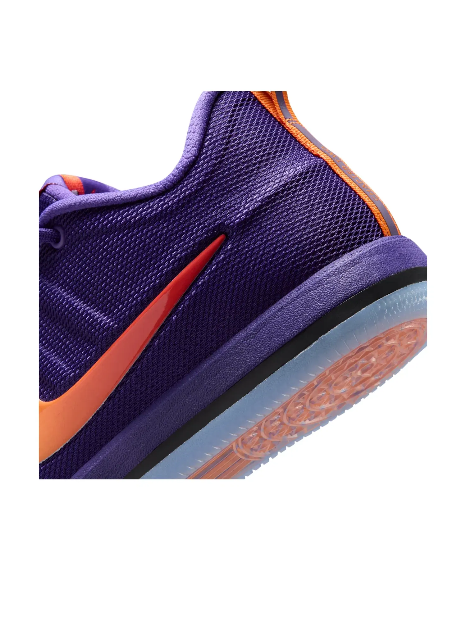 Мужские кроссовки с верхом из синтетики Nike Book 2 Sunburst — изображение 5 из 6, фиолетовый