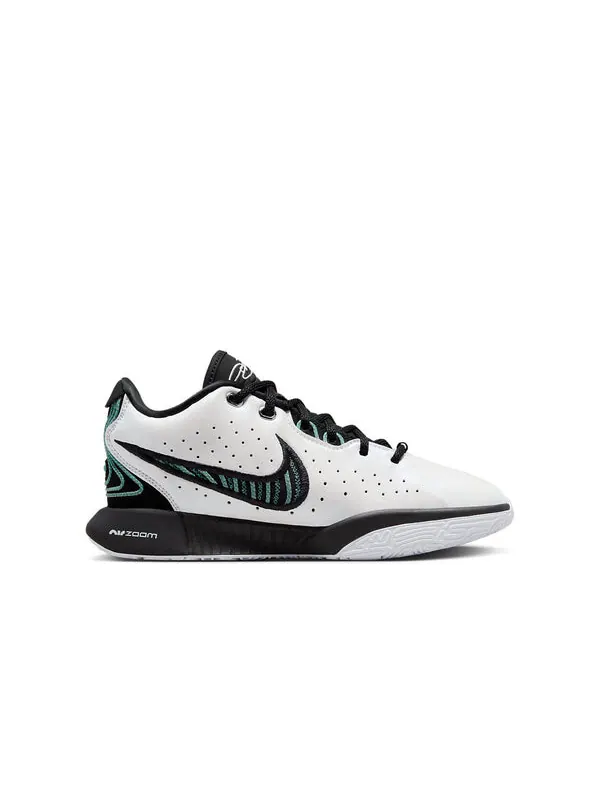 Кроссовки леброн 21 Nike — изображение 2 из 4, белый///черный