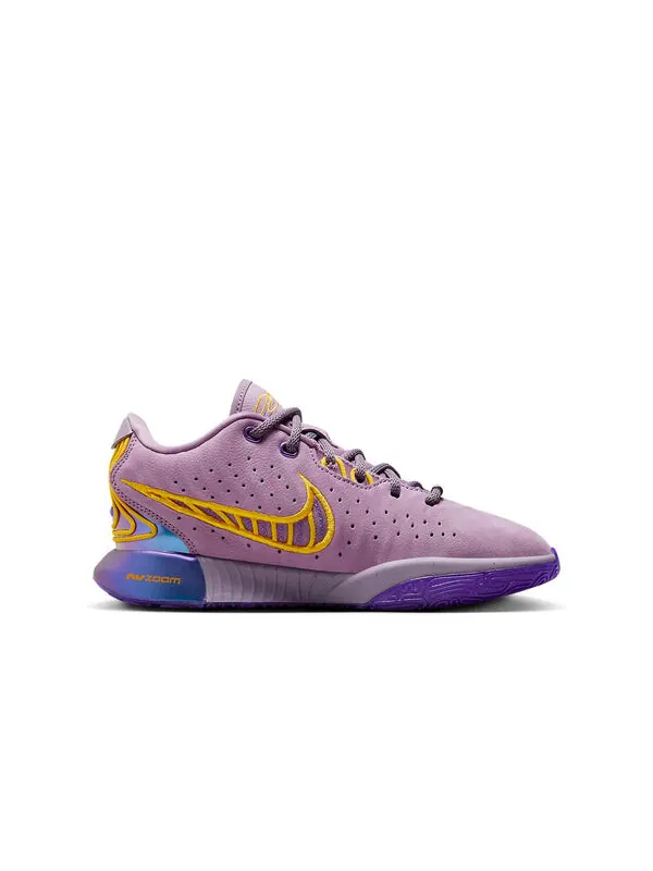 Кроссовки (GS) Nike LeBron 21 'Purple Rain' — изображение 3 из 4, фиолетовый/-фиолетовый