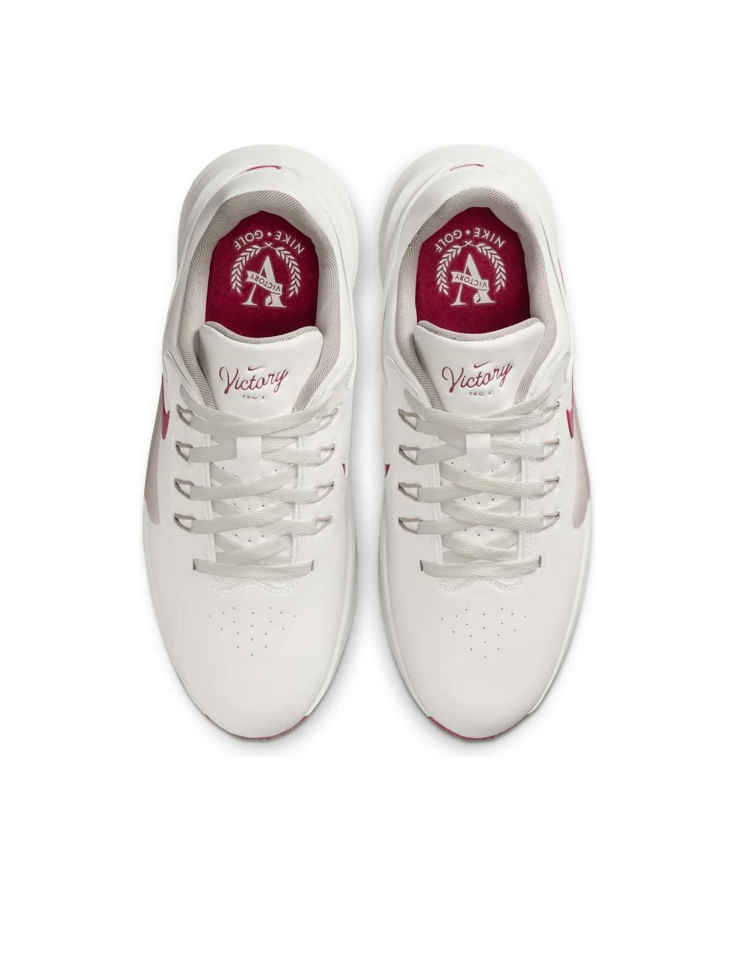 Кроссовки Nike Victory Pro 4 Golf 'Summit White Team Red' — изображение 2 из 6, белый
