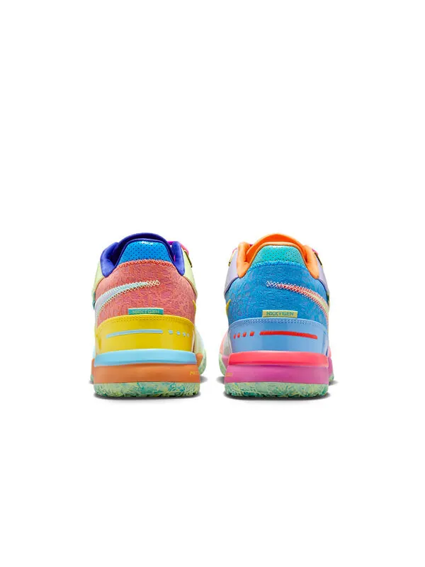 Кроссовки lebron nxxt gen ampd ep Nike — изображение 3 из 3, фиолетовый/синий/розовый