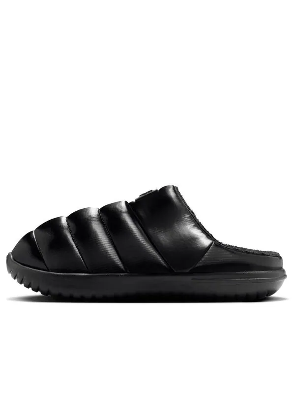 Тапочки burrow se 'black' Nike — изображение 1 из 2, черный/черный