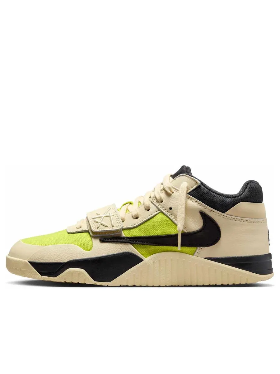Кроссовки Air Jordan x Travis Scott Jumpman Jack TR 'Bright Cactus' — изображение 1 из 6, бежевый