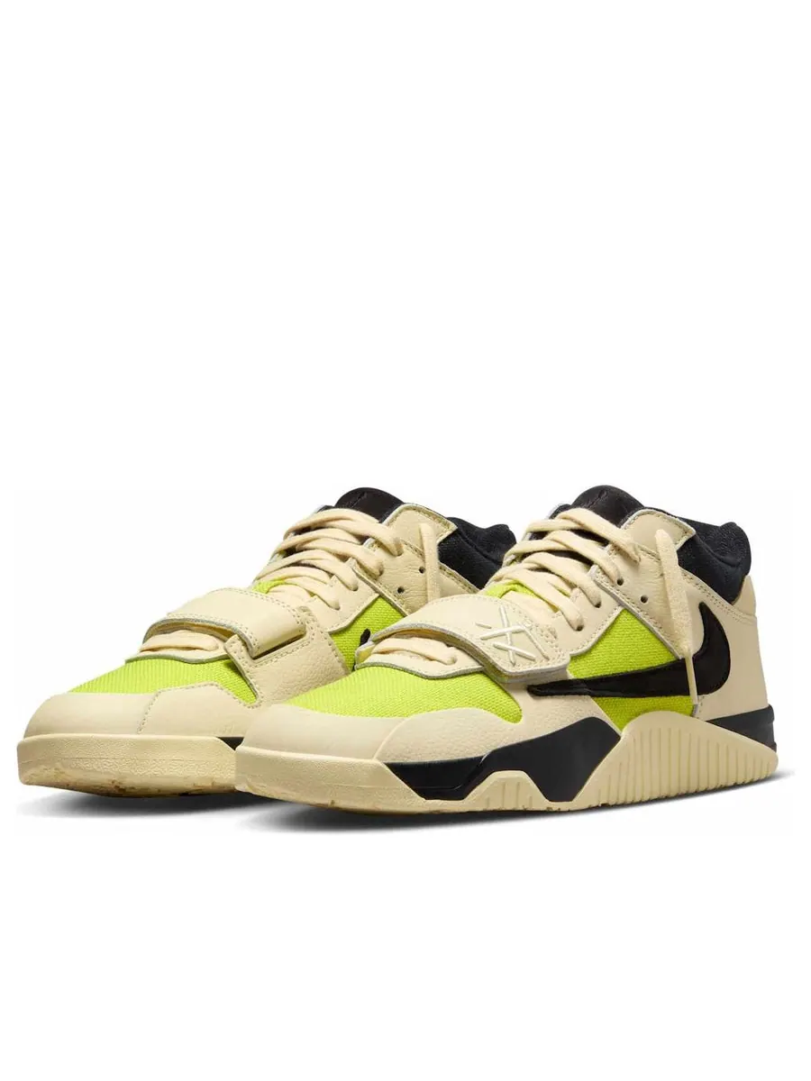 Кроссовки Air Jordan x Travis Scott Jumpman Jack TR 'Bright Cactus' — изображение 3 из 6, бежевый