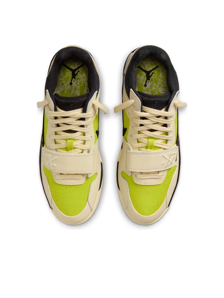 Кроссовки Air Jordan x Travis Scott Jumpman Jack TR 'Bright Cactus' — изображение 4 из 6, бежевый
