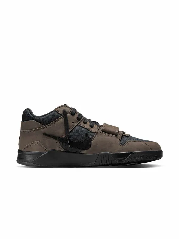 Кроссовки x travis scott jumpman jack tr 'dark mocha' Air Jordan — изображение 2 из 4, темный/черный